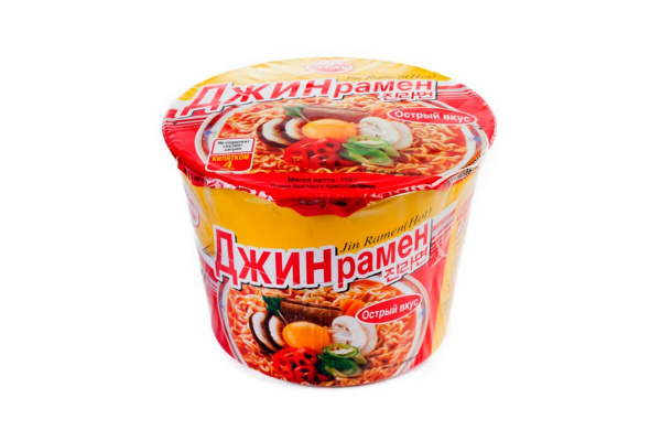 Лапша ОТТОГИ "Джин Рамен" острый вкус 100 г