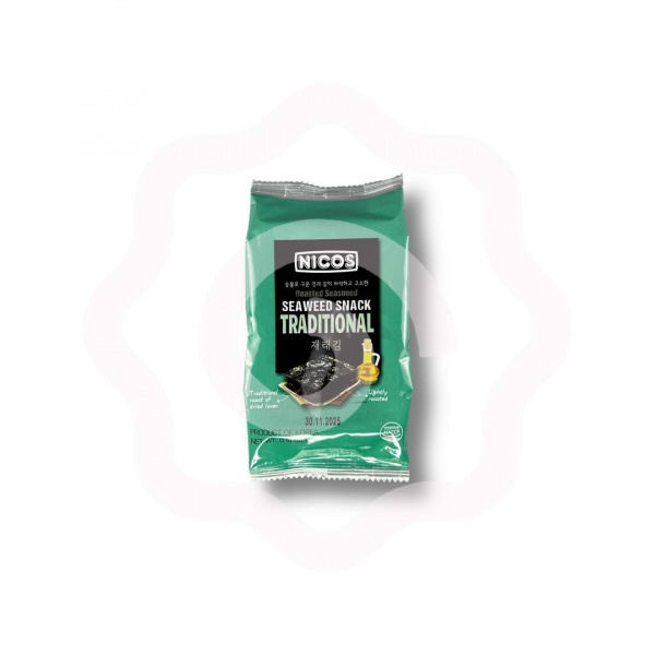 Морская капуста NICOS "Seaweed Snack. Традиционная" 4 г