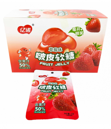 Мармелад IZI FRUIT JELLY "Клубника" 22 г
