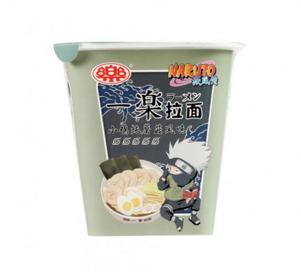 Лапша NARUTO `Хакаши Хатаке` со вкусом курицы и грибов 90 г