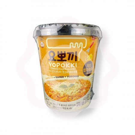 Рампокки рамен + токпокки со вкусом сыра 145 г (Корея)