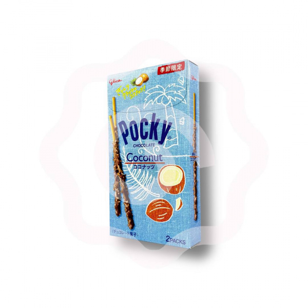 Покки «Glico» шоколадно-кокосовые 44,2 г (Япония) 1/10/120