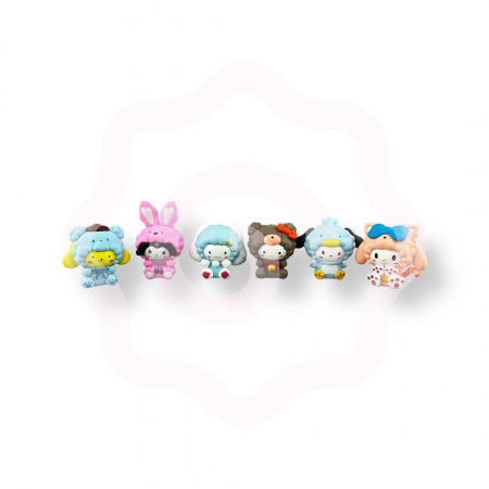 Фигурки «Kuromi My Melody» милые костюмчики  8 см (1 шт)