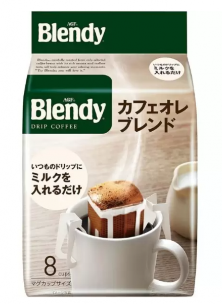 Кофе молотый AGF Blendy Mild Ole Blend 8х7г