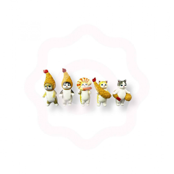 Фигурки «Кот креветка» 5 см (1 шт)