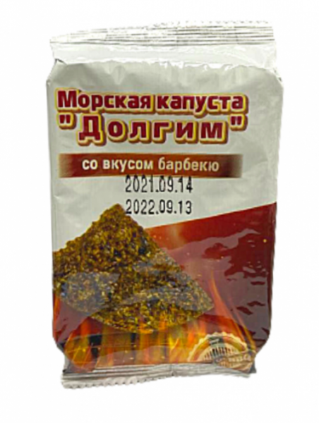 Чипсы-Нори Долгим со вкусом барбекю 5 г