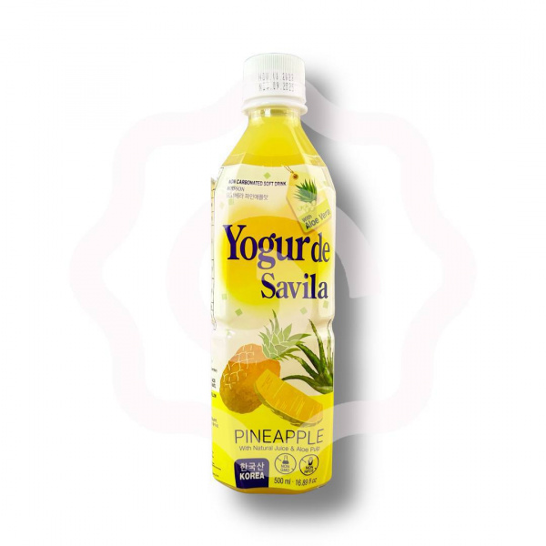 Напиток негазированный «Yogavera» со вкусом ананаса и алоэ вера 500 мл (Южная Корея)
