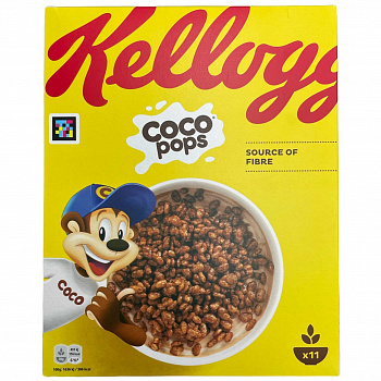 Сухой завтрак «Kelloggs» рисовые с шоколадом 330 г (Ирландия)