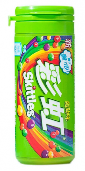 Драже SKITTLES "Sour" со вкусом кислых фруктов 30 г