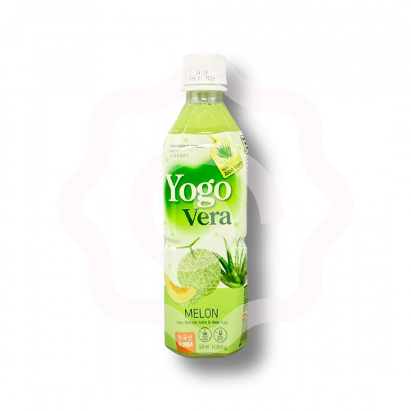 Напиток негазированный «Yogavera» со вкусом дыни и алоэ вера 500 мл (Южная Корея) 1/24