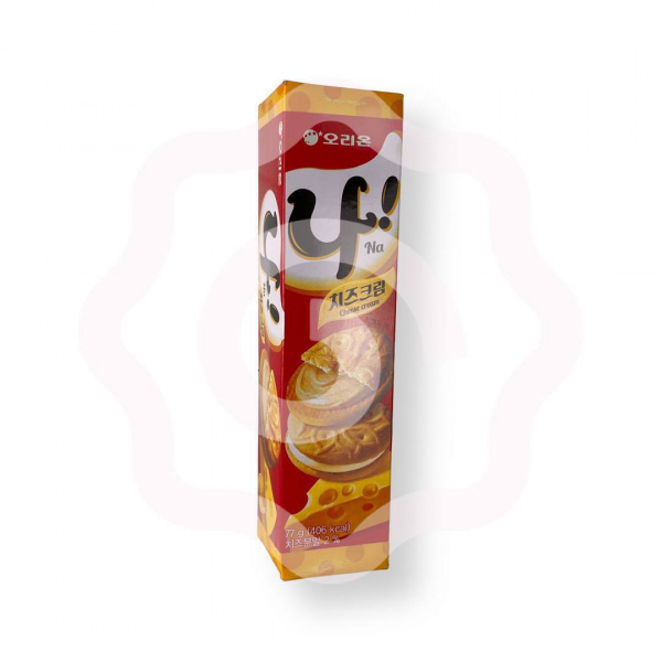 Печенье со сливочно-сырной начинкой "Na" 77 г (Корея)