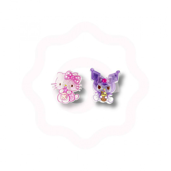Заколка для волос «Hello Kitty Kuromi» 1 шт