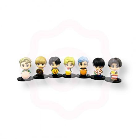 Фигурки сидячие «BTS» 6 см (1 шт)