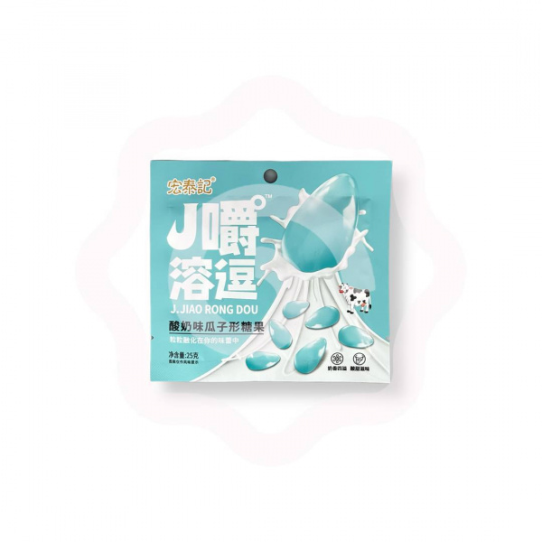 Конфеты жевательные J.JIAO RONG DOU со вкусом сливок 25 г
