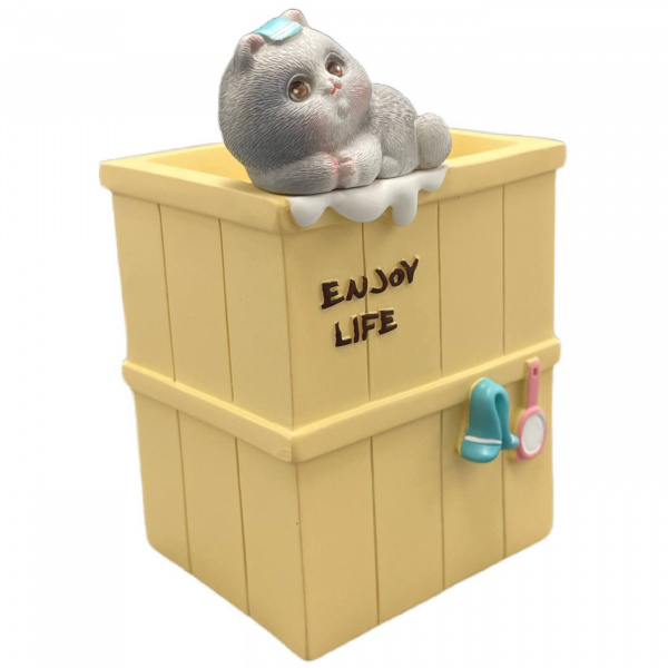 Подставка для канцелярских принадлежностей «Enjoy life» 8,5 см