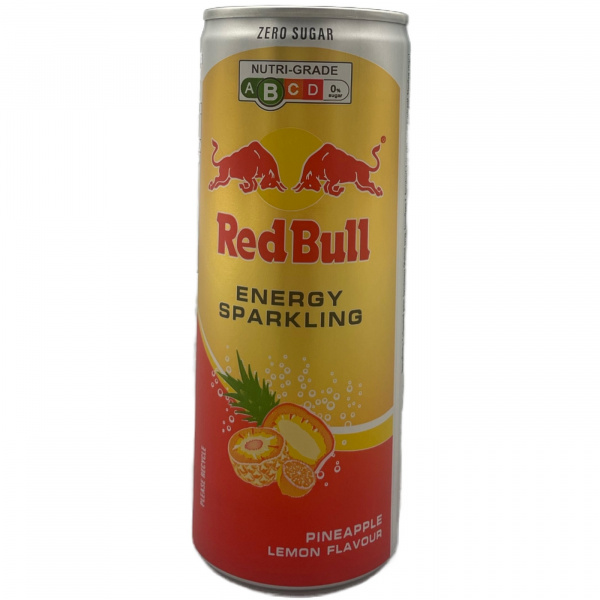 Энергетический напиток «Red Bull» без сахара ананас лимон 250 мл (Тайланд)