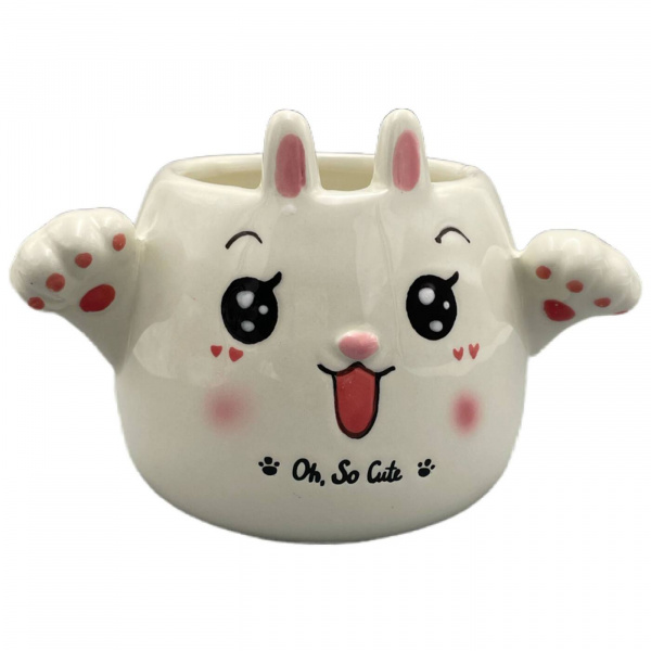 Кружка керамическая «Oh, so cute bunny» 410 мл