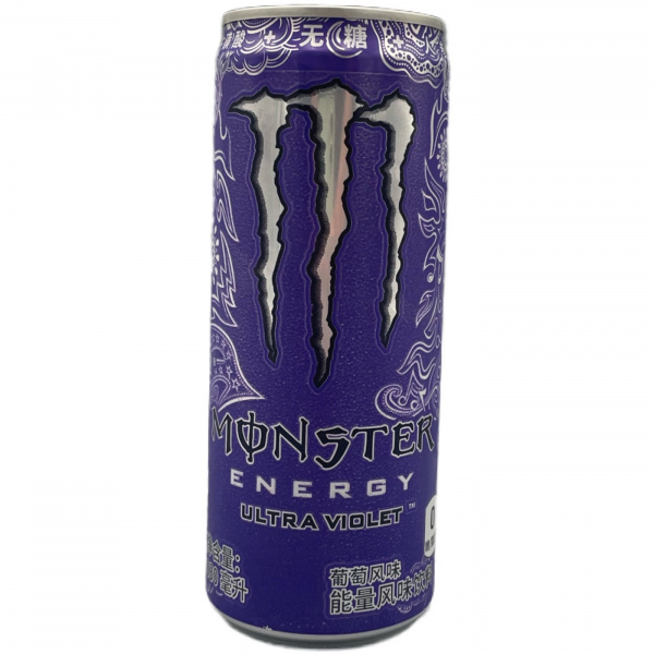 Энергетический напиток «Monster energy» виноградный 330 мл (Китай)