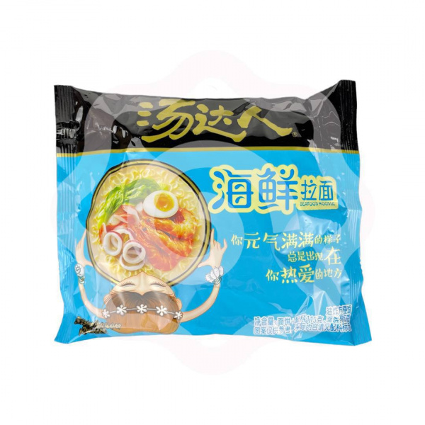 Рамен не острый со вкусом морепродуктов 113 г (Китай)