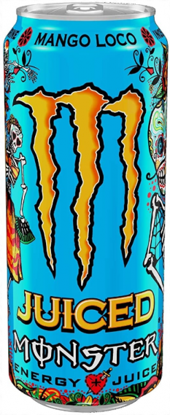 Энергетический напиток «Monster energy» со вкусом манго 330 мл (Китай) 1/12