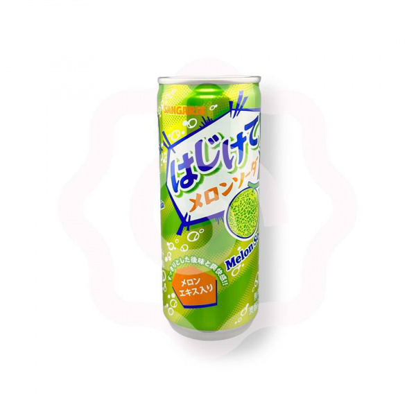 Напиток SANGARIA "Melon Soda" со вкусом дыни газированный 250 мл