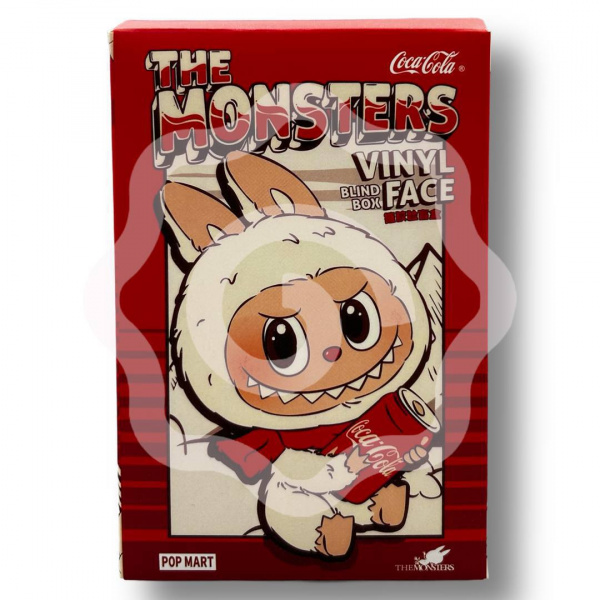 Игрушка LABUBU "Coca-Cola" мягкая 16см