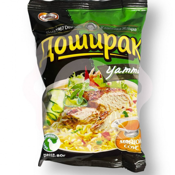 Рамен «Doshirak» ямми со вкусом курицы 80 г (Россия) 1/44