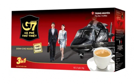 Кофейный напиток растворимый G7 3в1 21х16 г
