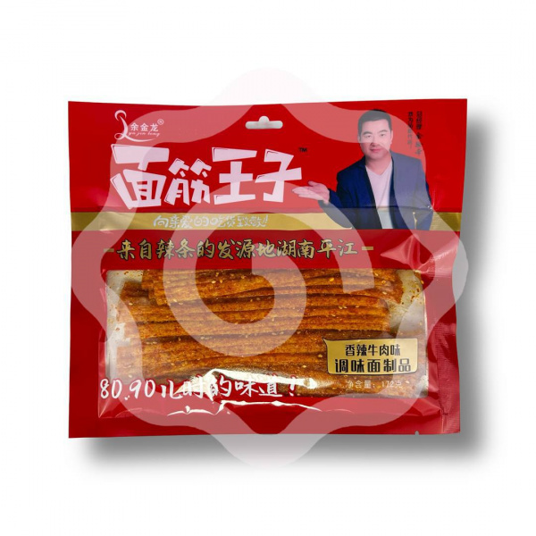 Мясо соевое YU JIN LONG со вкусом пряной говядины в остром масле с кунжутом 172 г
