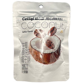 Леденцы со вкусом кокосового латте 27 г (Китай)