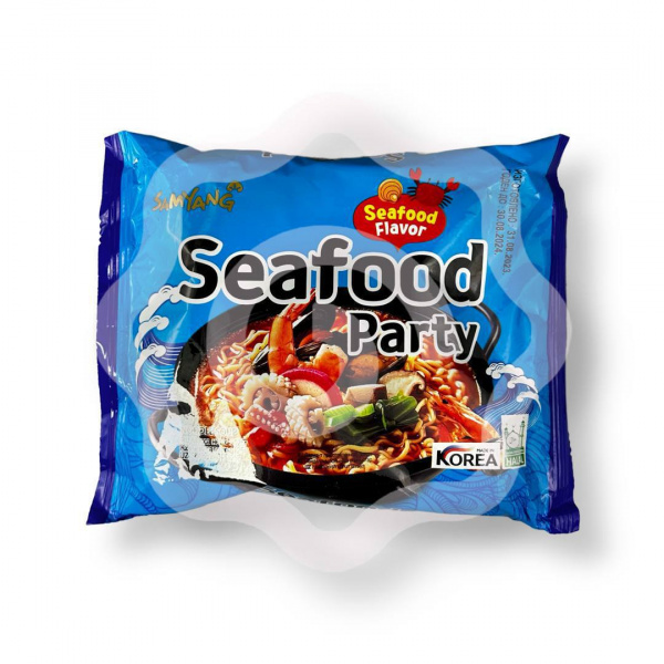Лапша SAMYANG "Seafood Party" морепродукты 125 г