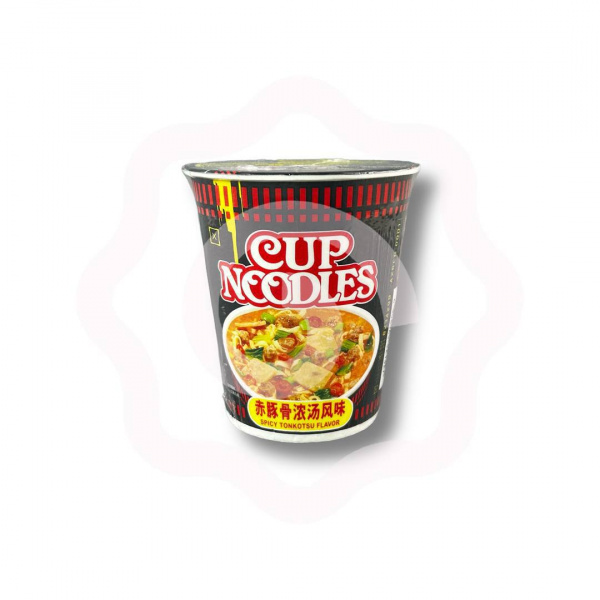 Лапша NISSIN "Cup noodle" со вкусом тонкацу острая 81 г