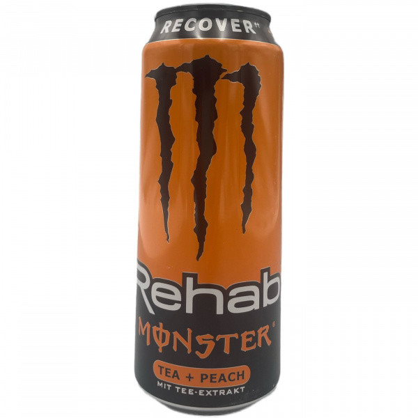 Энергетический напиток «Monster energy»  Рехаб персиковый чай 500 мл (Ирландия) 1/12