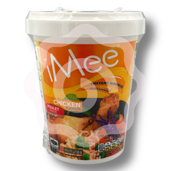 Рамен «IMEE» со вкусом курицы в овощах 65 г (Тайланд) 1/36