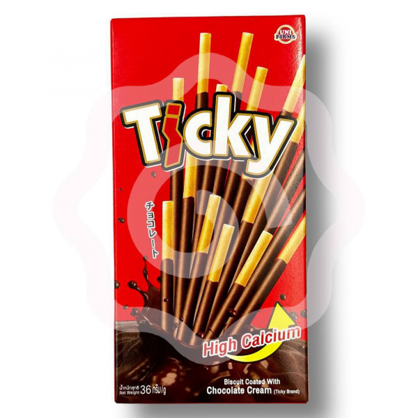 Печенье «Ticky» в шоколадной глазури 40 г (Тайланд)
