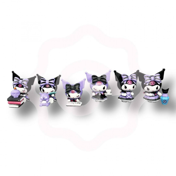 Фигурки «Kuromi с бантиком» 6 см (1 шт)