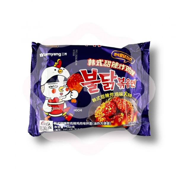 Лапша SAMYANG "Рамен" в сладко-пряном и остром соусе со вкусом курицы 140 г