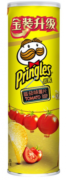 Чипсы «Pringles» со вкусом томата 110 г (Китай) 1/20