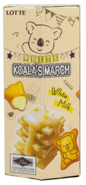 Печенье LOTTE "Koala March" со вкусом молочного крема и сыра 37 г
