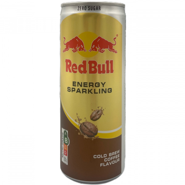 Энергетический напиток «Red Bull» без сахара кофейный 250 мл (Тайланд)