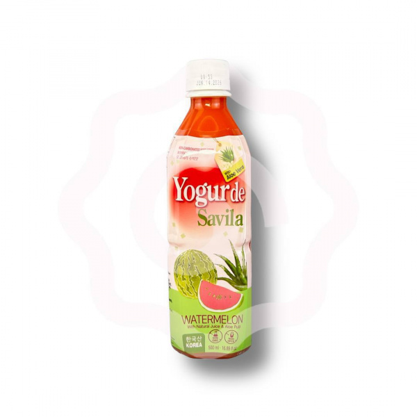 Напиток негазированный «Yogavera» со вкусом арбуза и алоэ вера 500 мл (Южная Корея)