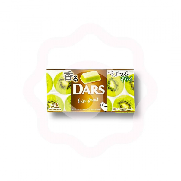 Шоколад MORINAGA "Dars. Ароматный киви" белый 46 г