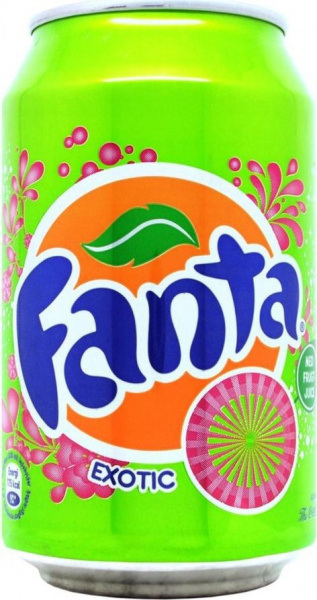 Напиток FANTA "Exotic" сильногазированный 0.33 л