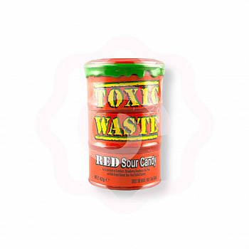 Кислые леденцы «Toxic Waste» ассорти: клюква, малина, красная груша, виноград 42 г (Пакистан)