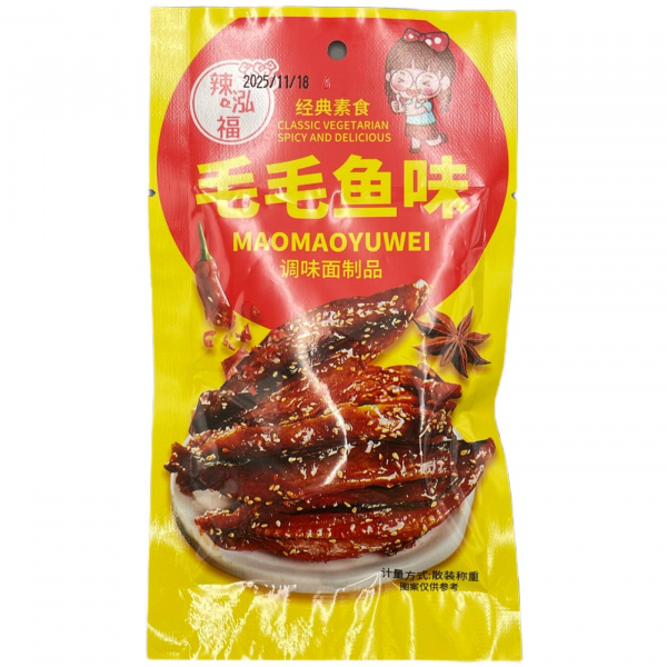 Пшеничная закуска со вкусом пряных морепродуктов 23 г (Китай)