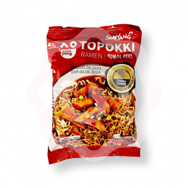 Рамен «Samyang» с пшеничной лапшой и сладко-острым бульоном 80 г (Южная Корея)