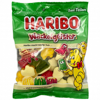 Мармелад «Haribo Призраки» с фруктовым вкусом 160 г (ЕС)