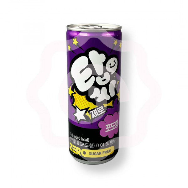 Напиток TOPCI "Zero Grape" со вкусом винограда газированный 250 мл