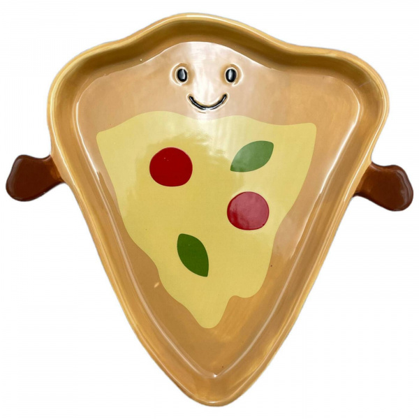Тарелка керамическая «Funny pizza» 21,6х20,3х2,5 см
