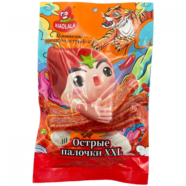 Пшеничная закуска в остром масле 105 г (Китай)